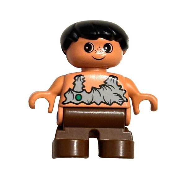 Lego‎ Prehistoric Duplo Cavewoman and Child (Both included) - Picture 4 of 5